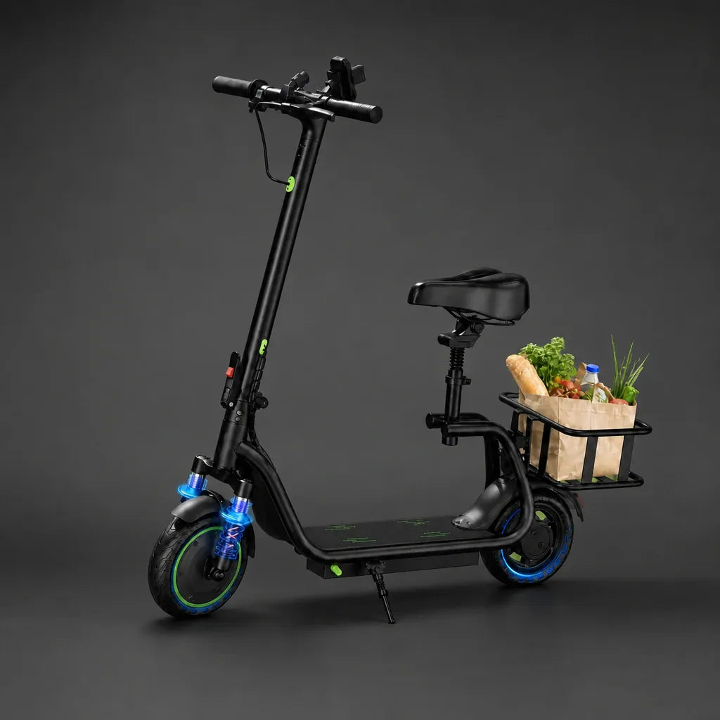 Veltrix-Bike Trottinettes Électriques 25 Km/H Pliable Avec Selle