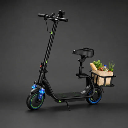 Veltrix-Bike Trottinettes Électriques 25 Km/H Pliable Avec Selle