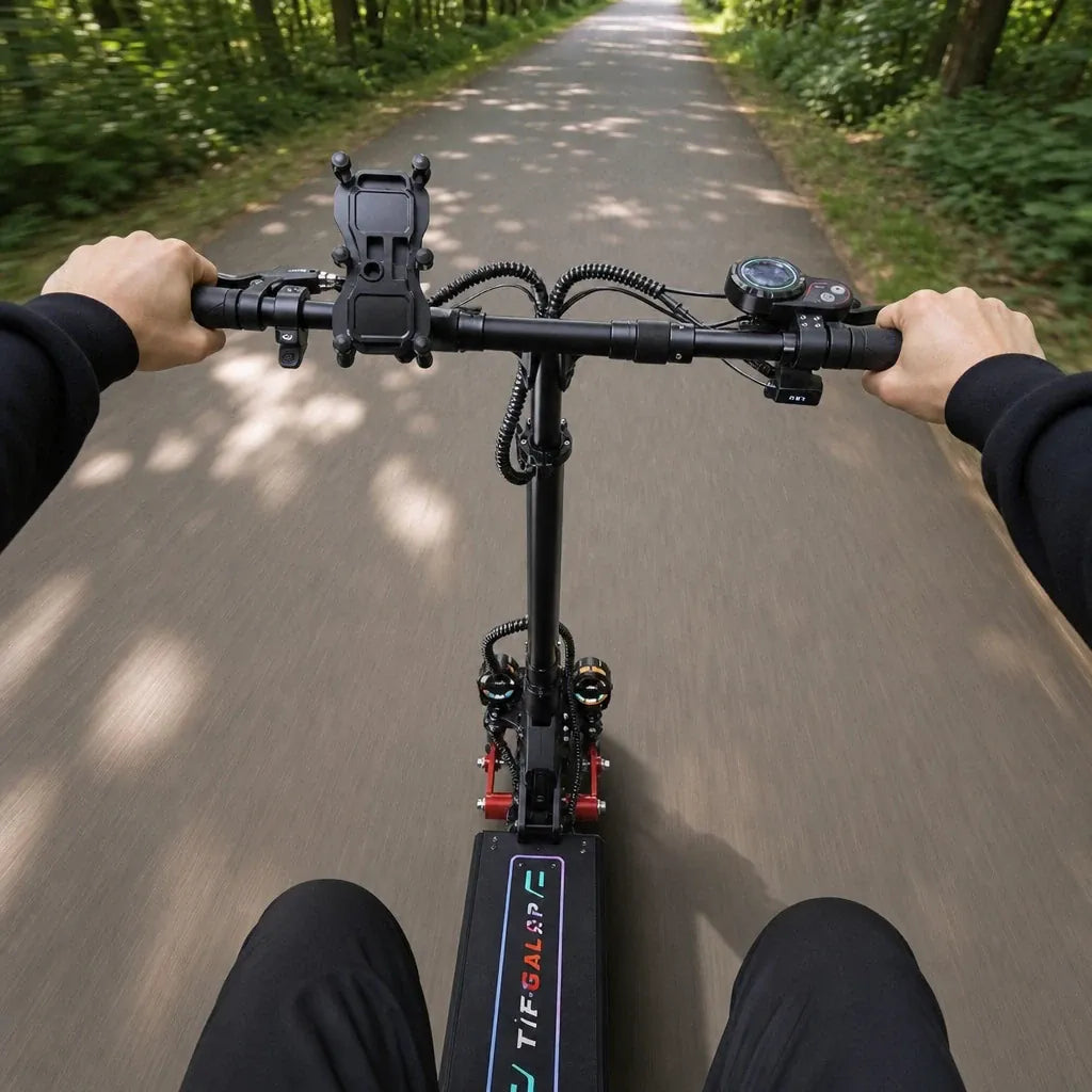 Veltrix-Bike Trottinettes Électriques Avec Siège Tout-Terrain Pliable