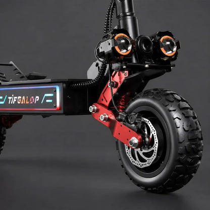 Veltrix-Bike Trottinettes Électriques Avec Siège Tout-Terrain Pliable