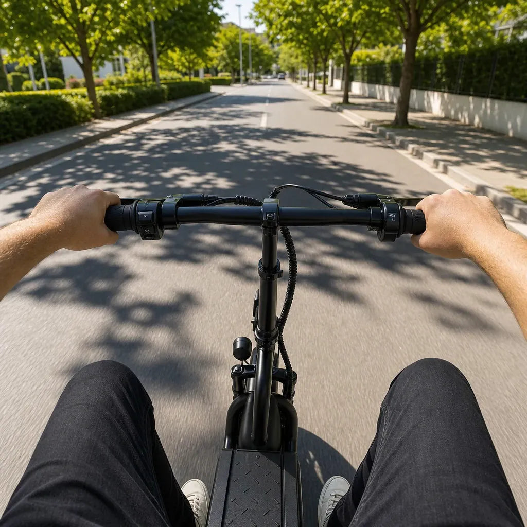 Veltrix-Bike Trottinettes Électriques Pour Adultes Pliable Selle Amovible