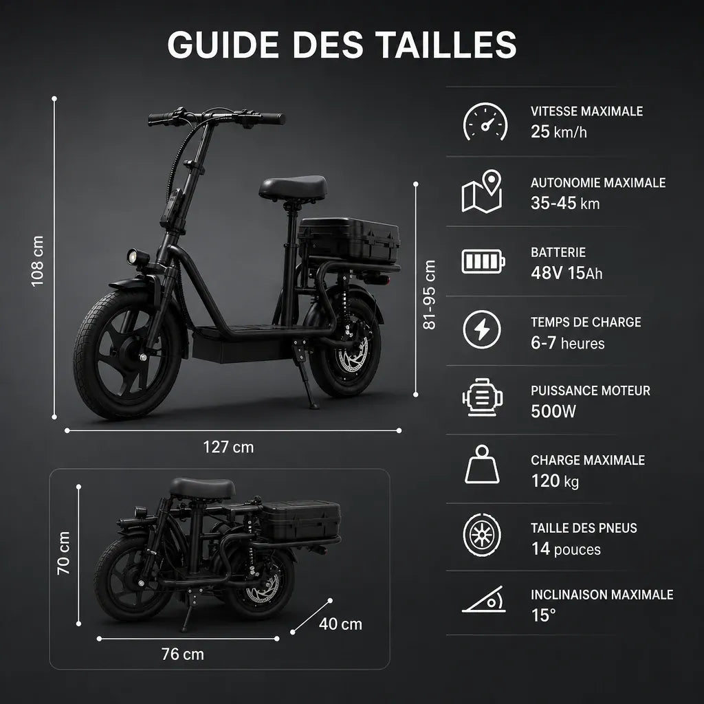 Veltrix-Bike Trottinettes Électriques Pour Adultes Pliable Selle Amovible