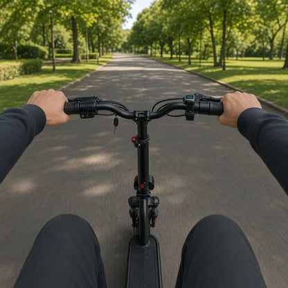 Veltrix-Bike Trottinettes Pliable Avec Siège Et Panier