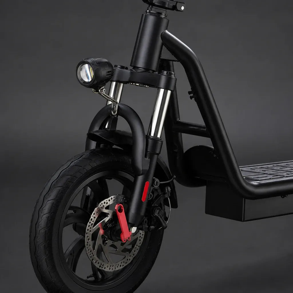 Veltrix-Bike Trottinettes Pliable Avec Siège Et Panier