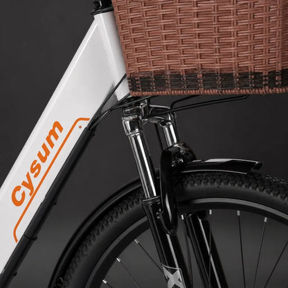 Veltrix-Bike Vélo De Ville Homme Cadre Bas Acier Au Carbone