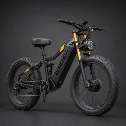 Veltrix-Bike Vélo Électrique Fat Tire 26 Pouces Double Moteur Pneus