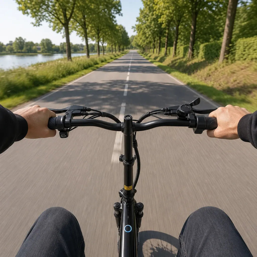 Veltrix-Bike Vélo Électrique Pliable En Acier Au Carbone
