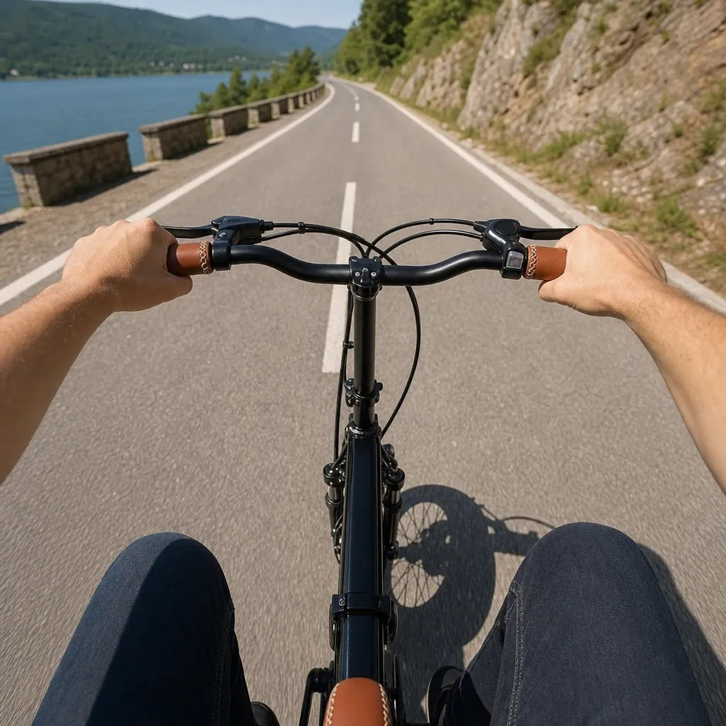 Veltrix-Bike Vélo Électrique Pliant Noir