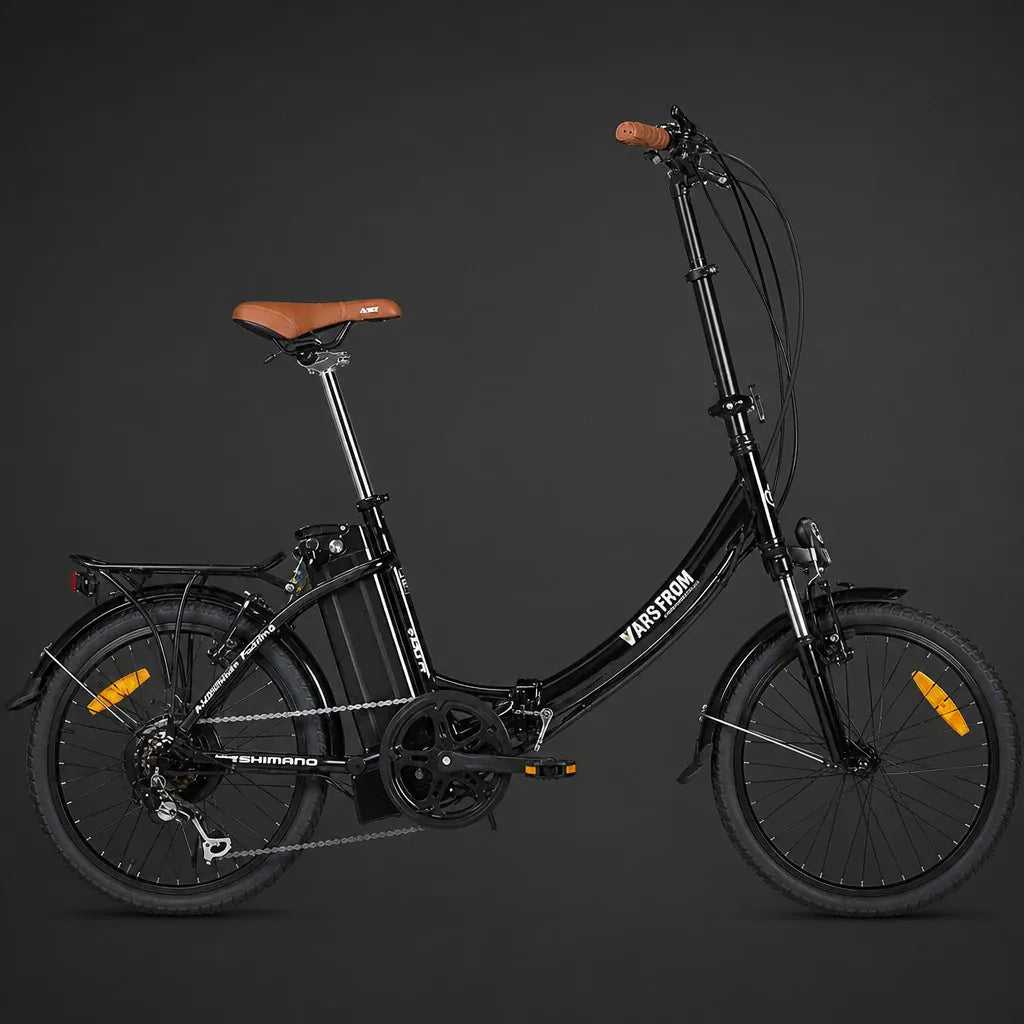 Veltrix-Bike Vélo Électrique Pliant Noir