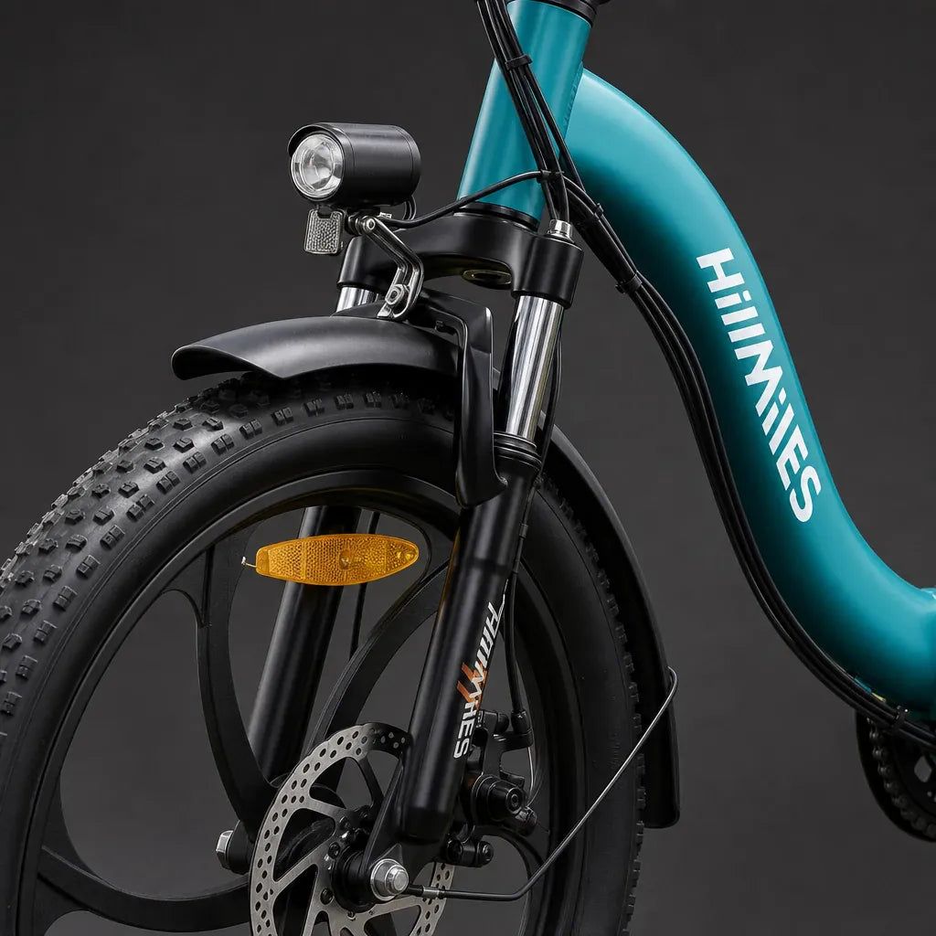 Veltrix-Bike Vélo Électrique Pliant Pneus Larges