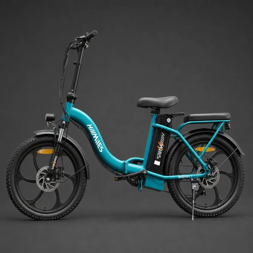 Veltrix-Bike Vélo Électrique Pliant Pneus Larges