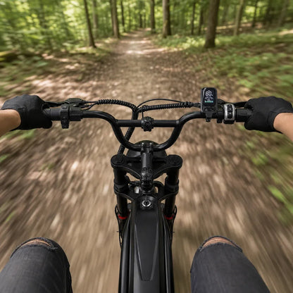 Veltrix-Bike Vélo Vtt Noir Gros Pneus 20