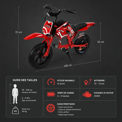 Veltrix-Bike Vélos Alliage D'Aluminium Pour Enfants Rouge