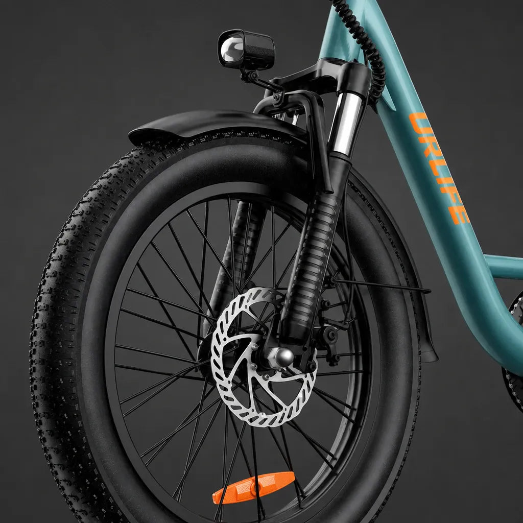 Veltrix-Bike Vélos Tout Terrain Électrique Pneus Larges 20 Pouces