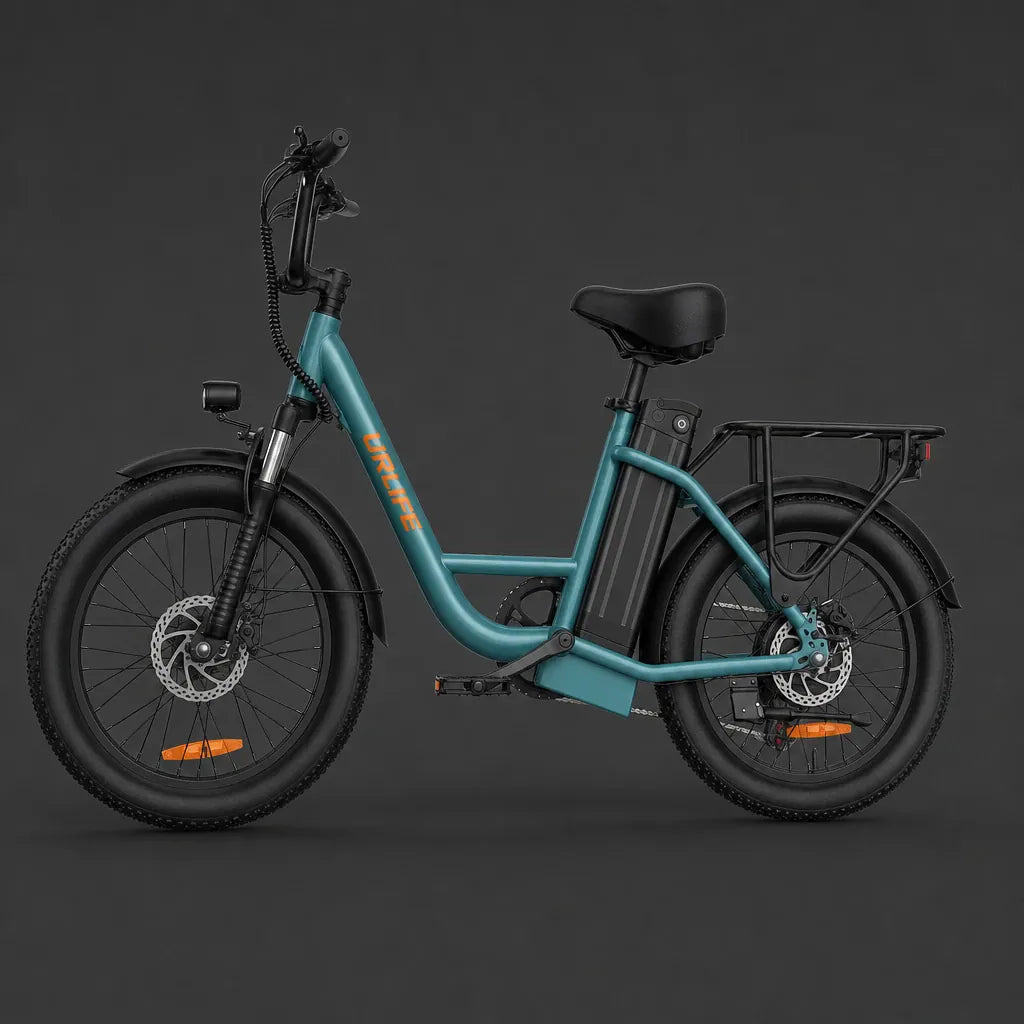 Veltrix-Bike Vélos Tout Terrain Électrique Pneus Larges 20 Pouces