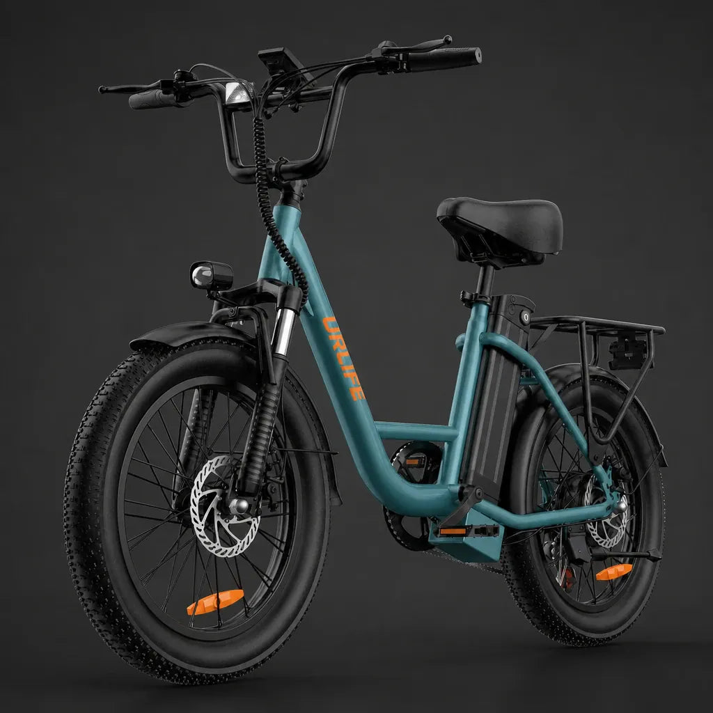 Veltrix-Bike Vélos Tout Terrain Électrique Pneus Larges 20 Pouces